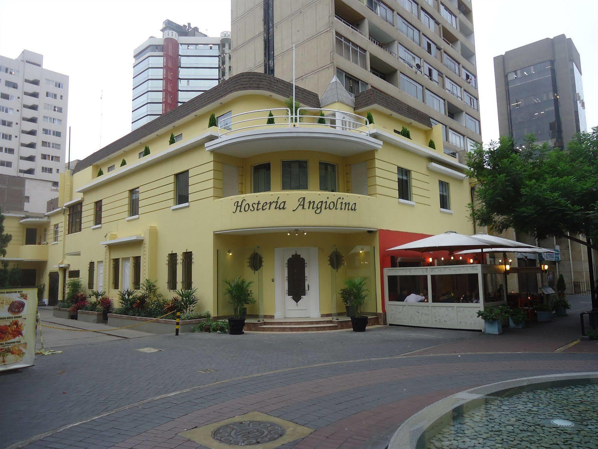 Ayenda Hosteria Angiolina Лима Экстерьер фото